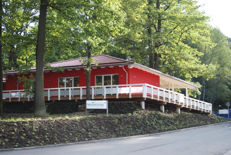 Restaurant Waldmeisterei Gera Exteriör bild